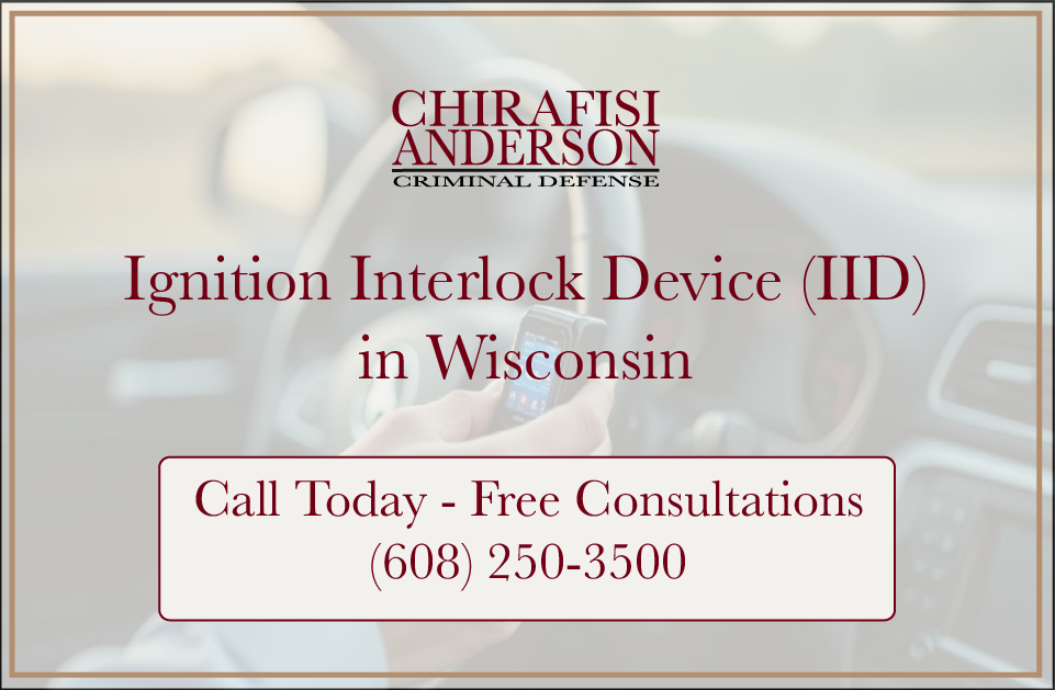 ignition interlock device requirements in Wisconsin - OWI defense - free consultations
