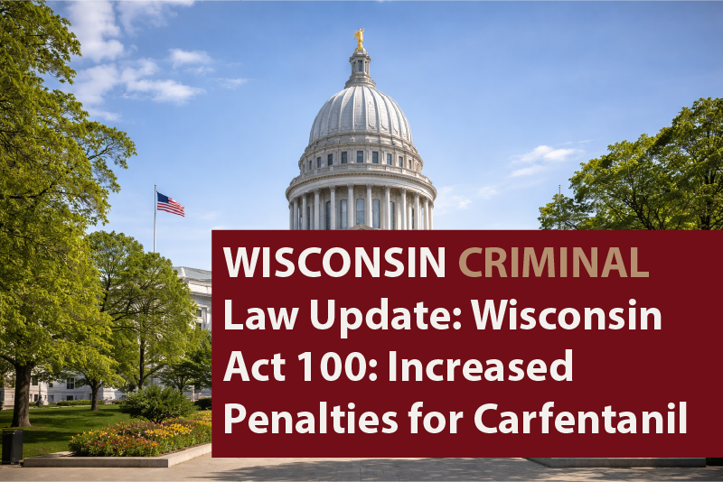 Wisconsin Act 100: Increased Penalties for Carfentanil