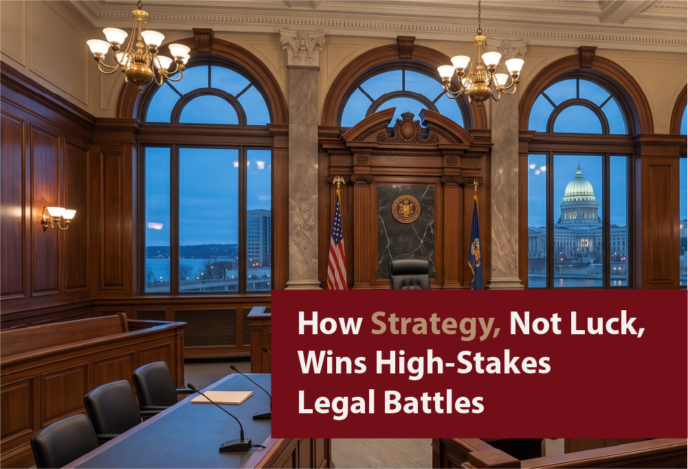 How Strategy Not Luck Wins High Stakes Legal Battles